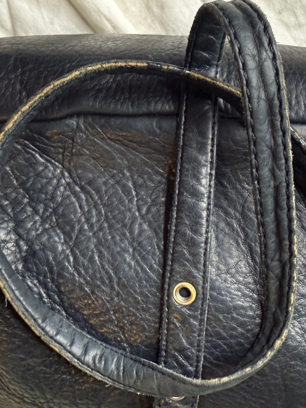 Marc by Marc Jacobs Classic Q Lil Ukita Crossbody Bag Black Leather Vintage - Picture 15 of 16